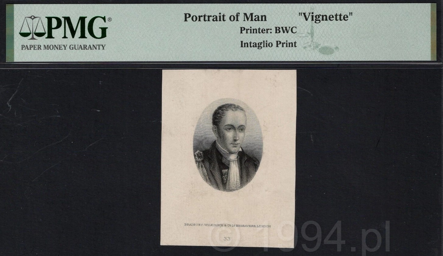 Italy 1869 — Credito Agricolo della Cassa di Risparmio in Bologna 30 Lire Portrait Vignette (Bradbury Wilkinson and Company)